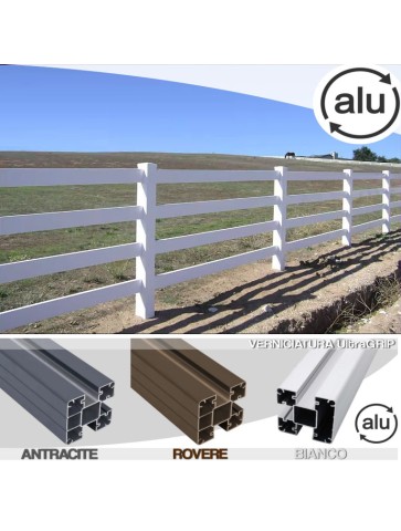 recinzioni in alluminio frangivista frangisole staccionata divisorio montaggio