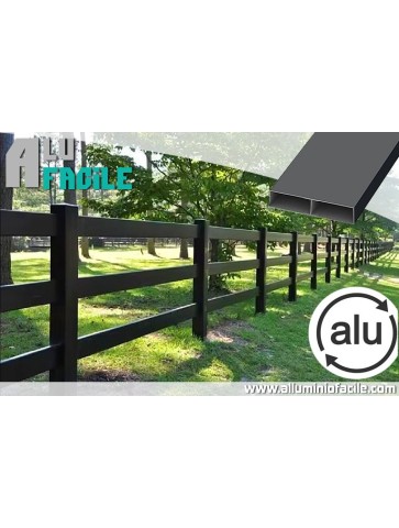 recinzioni in alluminio frangivista frangisole staccionata divisorio montaggio