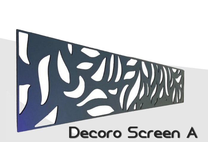 Pannelli Screen Decorativi per Recinzioni Alluminio